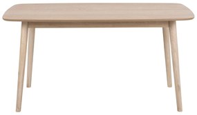 Τραπέζι Oakland D103, Ξεθωριασμένη βελανιδιά, 76x80x150cm, 24 kg, Ινοσανίδες μέσης πυκνότητας, Φυσικό ξύλο καπλαμά, Ξύλο, Ξύλο: Δρυς | Epipla1.gr
