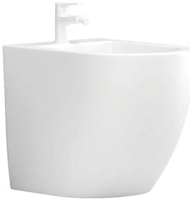 Μπιντέ δαπέδου MILOS LT 2141C White Glossy KARAG - LT2141C-GW
