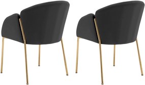 Καρέκλα Muz DC 1257 2τμχ-Mauro