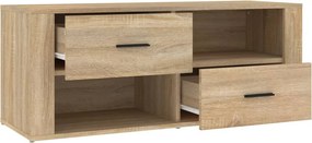 vidaXL Έπιπλο Τηλεόρασης Sonoma Δρυς 100x35x40 εκ. Επεξ. Ξύλο