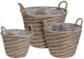 Ψάθινο Κασπώ 3 τεμαχια