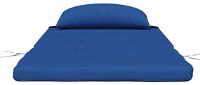 vidaXL Μαξιλάρι Καρέκλας 2 pcs Μπλε 58 x 77 x 4.5 εκ Ύφασμα Oxford