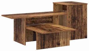 vidaXL Τραπέζι κονσόλας Παλιό ξύλο 91,5 x 35 x 38,5 εκ