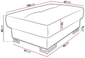 Πουφ Cotere-Gkri