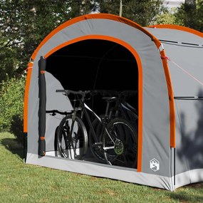 vidaXL Σκηνή Γκρι και πορτοκαλί 268 x 240 x 191 cm Πολυεστέρας