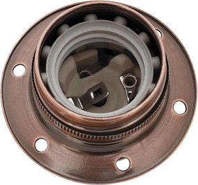 vidaXL Λαμπτήρες 2 τεμάχια Κόκκινο Χάλκινο E27