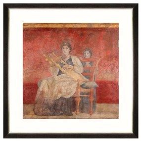 Κάδρο Pompeii Wall Fresco I FA13123 70X70 MindTheGap Τετράγωνοι Ξυλο