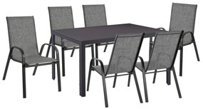 Intrahome ΣΕΤ ΤΡΑΠΕΖΑΡΙΑΣ 7 ΤΜΧ ΤΡΑΠΕΖΙ ΓΚΡΙ 150CASABLANCABU_DHCASABLANCABI90 ΚΑΙ ΠΟΛΥΘΡΟΝΑ NELSPRUICASABLANCALTCASABLANCAI ΓΚΡΙ .01 intraho-0008062