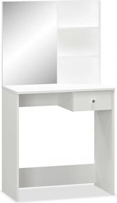 vidaXL Μπουντουάρ Λευκό 75 x 40 x 141 εκ. από Επεξ. Ξύλο