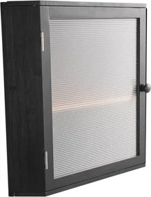 VEVOR Corner Bread Box for Kitchen Counter Double Layer Bamboo Storage Container