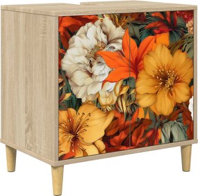 vidaXL Ντουλάπι Μπάνιου GENNEP Sonoma 60 x 40 x 60 εκ