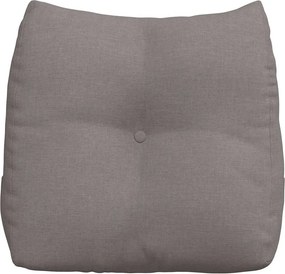 vidaXL Μαξιλάρι Πλάτης Taupe 45 x 24 x 50 εκ ύφασμα