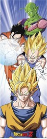 Αφίσα πόρτας Dragon Ball - Saiyans