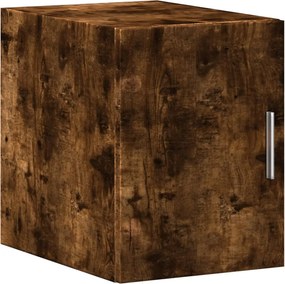 vidaXL Ντουλάπι Τοίχου Καπνιστή Δρυς 30x42,5x40 εκ. Επεξεργασμένο Ξύλο