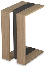 Βοηθητικό Τραπέζι Muju 40x30x57εκ Pakoworld-119-000768-Καφέ 119-000768