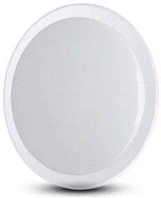 Smart LED WiFi πλαφονιέρα SMD 24W RGB+2700K-6500K Amazon Alexa & Google Home με έναστρο κάλυμμα V-TAC SKU: 7694
