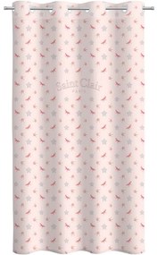 Κουρτίνα Παιδική Soft-Touch Rosie V2 Pinky Saint Clair 160x240 cm 160x240cm Πολυέστερ