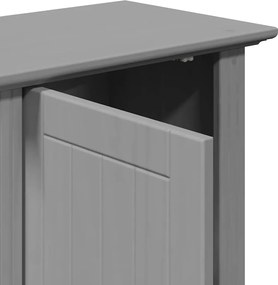 vidaXL Ντουλάπι τοίχου μπάνιου BODO Γκρι 44x30x60 cm