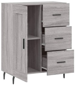 vidaXL Ντουλάπι Γκρι Sonoma 69,5 x 34 x 90 εκ. από Επεξεργασμένο Ξύλο