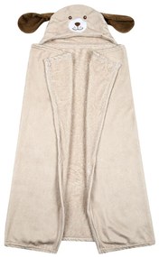 Κουβέρτα Fleece Με Κουκούλα S-F Theo P1C803001