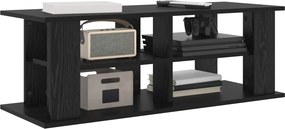 vidaXL Βάση τηλεόρασης Μαύρη Οξυά 96 x 35 x 33,5 εκ