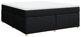 ΚΡΕΒΑΤΙ BOXSPRING ΜΕ ΣΤΡΩΜΑ ΜΑΥΡΟ 180X200 ΕΚ. ΥΦΑΣΜΑΤΙΝΟ 3285396