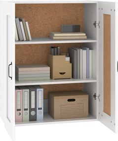 vidaXL Ντουλάπι Τοίχου Κρεμαστό Λευκό 69,5 x 32,5 x 90 εκ.