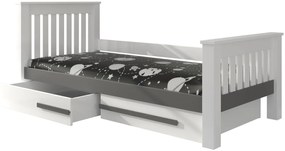 Κρεβάτι παιδικό Gomel-180 x 80-Leuko-Anthraki