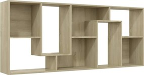 vidaXL Βιβλιοθήκη Χρώμα Sonoma Δρυς 67x24x161 εκ. από Επεξ. Ξύλο
