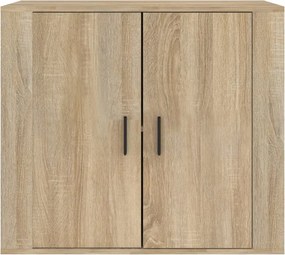vidaXL Ντουλάπι Sonoma Δρυς 80x33x70 εκ. από Επεξεργασμένο Ξύλο