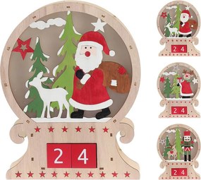 ΜΑΓΙΚΆ ΗΜΕΡΟΛΌΓΙΑ ADVENT CALENDAR CLOCK WITH LED DH8065340