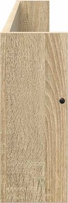 vidaXL Ράφι Περιοδικών με ράφι 2 pcs Δρύς Sonoma 100 x 12 x 30 εκ