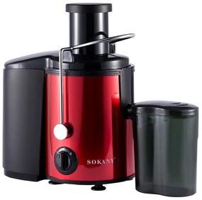 Sokany Αποχυμωτής Inox 800W Κόκκινος SK-4001