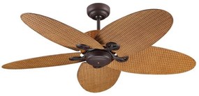 Lucci Air Fijian II Ανεμιστήρας Οροφής 132cm με Τηλεχειριστήριο Coffee
