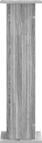 vidaXL Βάση φυτών 2 τμχ. Γκρι Sonoma 30,5 x 30 x 100,5 εκ