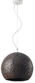 Φωτιστικό Οροφής Από Πηλό V372351PBN Dark Brown Clay