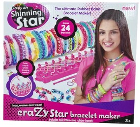 Σετ κατασκευής βραχιολιών DIY με λαστιχάκια - 16216DIY