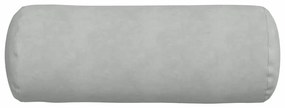 vidaXL Μαξιλάρια Στήριγμα 2 pcs Ανοιχτό γκρι Ø 25 x 70 cm