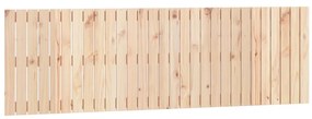 vidaXL Κεφαλάρι Επιτοίχιο 185x3x60 εκ. από Μασίφ Ξύλο Πεύκου