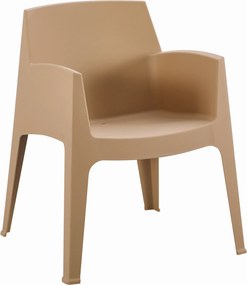 ΠΟΛΥΘΡΟΝΑ ΠΟΛΥΠΡΟΠΥΛΕΝΙΟΥ SLEEK HM6370.03 ΚΑΠΟΥΤΣΙΝΟ 68x63x82,5Υεκ.