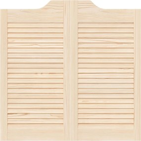 vidaXL Πόρτες Swing Φυσικό 80 x 40 cm Μασίφ Ξύλο Πεύκου
