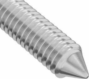 vidaXL Βίδα 1800 pcs Ασημί M6 x 50 mm Ατσάλι