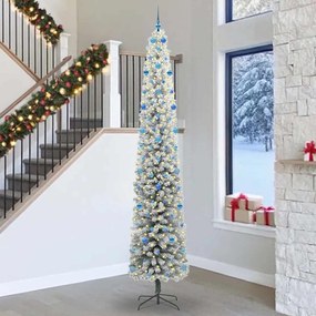 vidaXL Τεχνητό Χριστουγεννιάτικο Δέντρο με 300 LED Πράσινο 300 cm