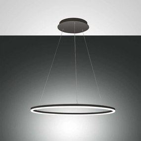 Φωτιστικό Οροφής Led Giotto 3508-40-101 Black Fabas Luce Μέταλλο, Μεθακρυλικό