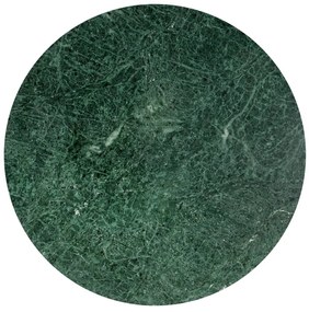 Τραπεζάκι Σαλονιού Πράσινο 60x60x35 εκ. Πέτρα με Μαρμάρινη Υφή - Πράσινο