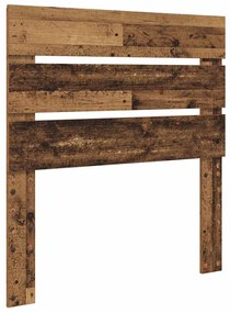 vidaXL Κεφαλάρι Παλιό ξύλο 90 cm Επεξεργασμένο ξύλο