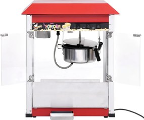 vidaXL Συσκευή Ποπ Κορν και Δοχείο με Επικάλυψη Τεφλόν 1400W