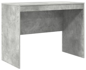 vidaXL Γραφείο Γραφής Γκρι τσιμέντου MDF 100 x 50 x 76 εκ.