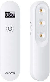 USAMS UV Αποστειρωτής ultra mini US-ZB159,με οθόνη &amp; μπαταρία, λευκός