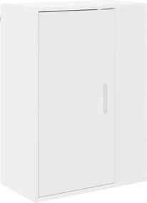 vidaXL Σετ επίπλου τηλεόρασης Επιτοίχιο 4 pcs Λευκό Επεξεργασμένο ξύλο